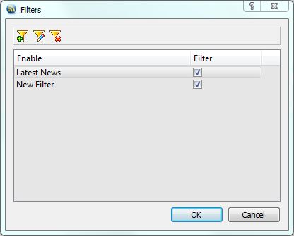 oragir filters dialog